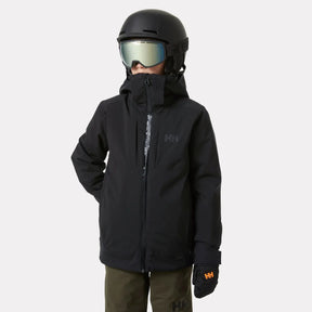 Helly Hansen Juniors' Alpha Ski Jacket Skijakke Børn - Black - Black