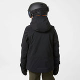 Helly Hansen Juniors' Alpha Ski Jacket Skijakke Børn - Black -