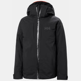 Helly Hansen Juniors' Alpha Ski Jacket Skijakke Børn - Black - Black
