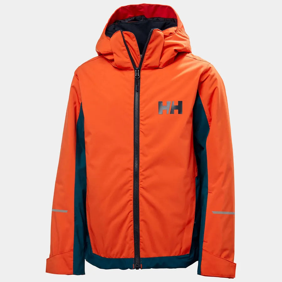 Helly Hansen Juniors’ Quest Ski Jacket Skijakke Børn - Patrol Orange