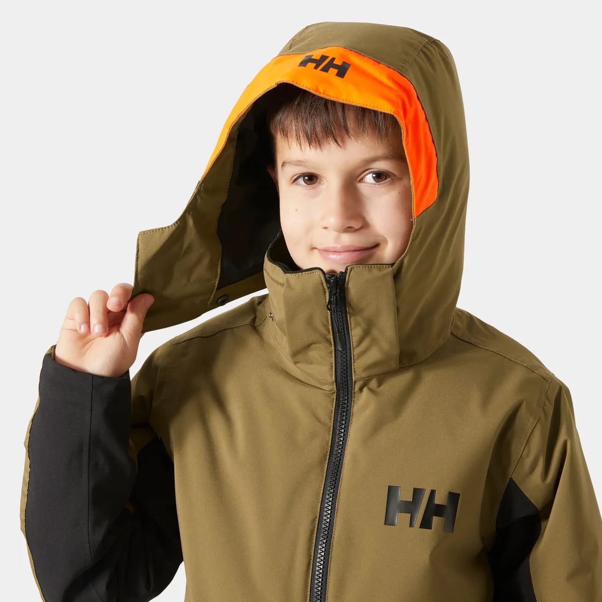 Helly Hansen Juniors’ Quest Ski Jacket Skijakke Børn - Sepia -