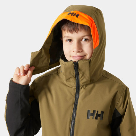 Helly Hansen Juniors’ Quest Ski Jacket Skijakke Børn - Sepia -
