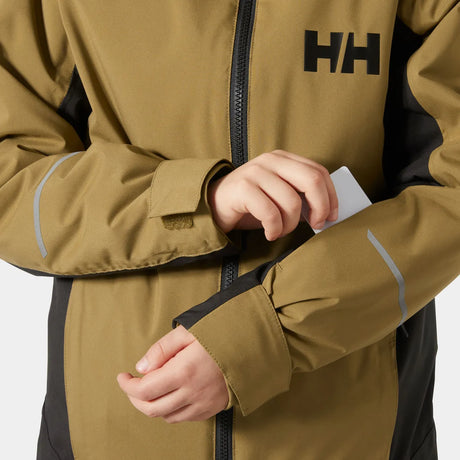 Helly Hansen Juniors’ Quest Ski Jacket Skijakke Børn - Sepia -