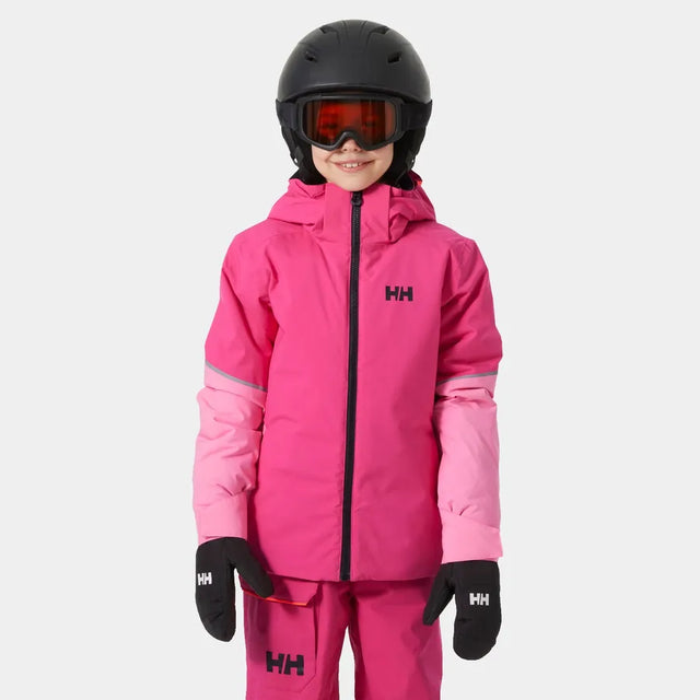 Helly Hansen Juniors’ Jewel Resort Ski Jacket Skijakke Børn - Dragon Fruit - Dragon Fruit