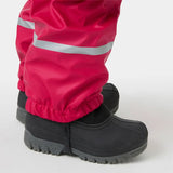 Helly Hansen Kids’ Bergen Fleece-Lined Rain Set 2.0 Regnsæt Børn - Cranberry