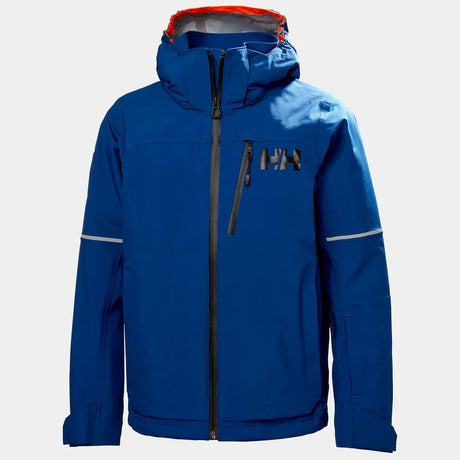 Helly Hansen Juniors’ Elements 3-Layer Ski Jacket Skijakke Børn - Deep Fjord