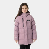Helly Hansen Juniors’ Adore Puffy Parka Vinterfrakke Børn - Purple Clay