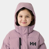 Helly Hansen Juniors’ Adore Puffy Parka Vinterfrakke Børn - Purple Clay