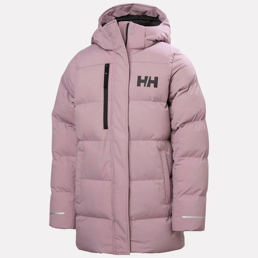 Helly Hansen Juniors’ Adore Puffy Parka Vinterfrakke Børn - Purple Clay
