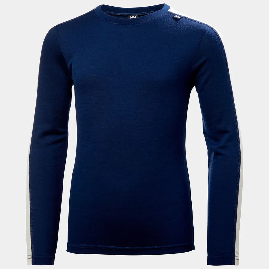 Helly Hansen Juniors' Merino Wool Base Layer Set Skiundertøj Sæt Børn