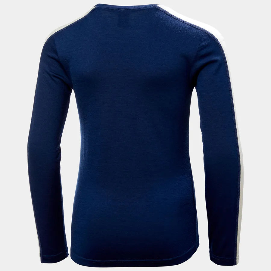 Helly Hansen Juniors' Merino Wool Base Layer Set Skiundertøj Sæt Børn