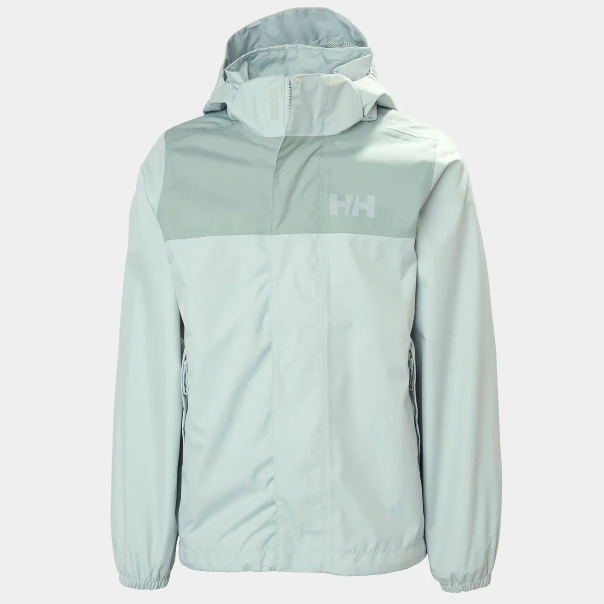 Helly Hansen Juniors’ Vancouver Rain Jacket Regnjakke Børn - Green Mist -