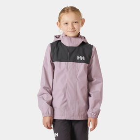 Helly Hansen Juniors’ Vancouver Rain Jacket Regnjakke Børn - Purple Clay - Purple Clay