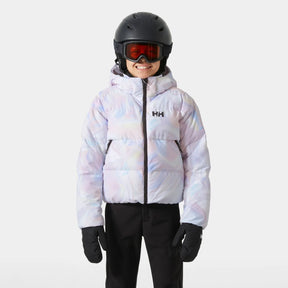 Helly Hansen Juniors' Nora Short Puffy Ski Jacket Skijakke Børn - Reflections - Reflections