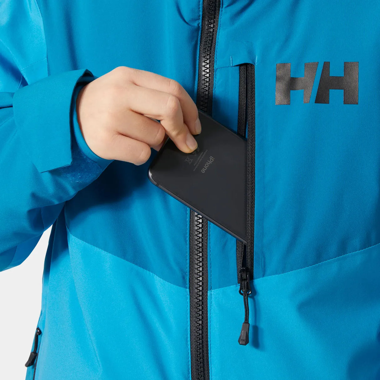 Helly Hansen Juniors' Elevate Ski Jacket Skijakke Børn - Neptune Blue