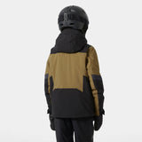 Helly Hansen Juniors' Elevate Ski Jacket Skijakke Børn - Sepia
