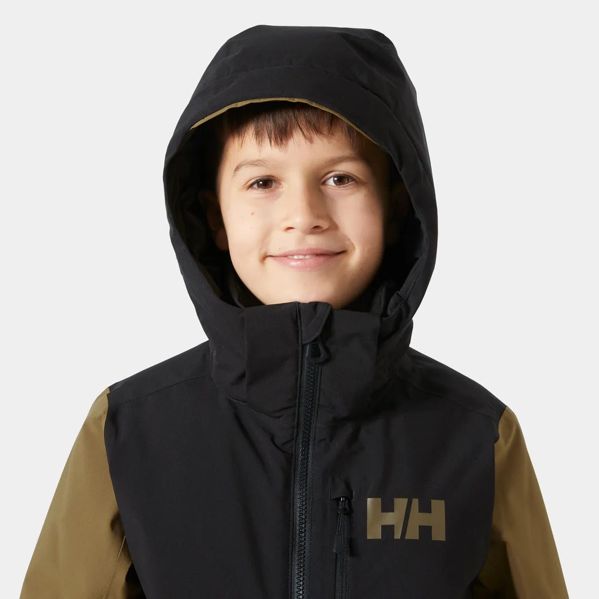 Helly Hansen Juniors' Elevate Ski Jacket Skijakke Børn - Sepia