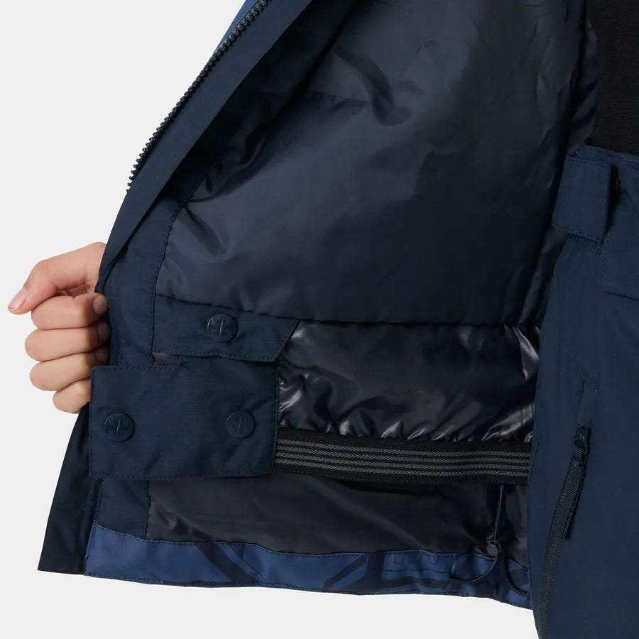 Helly Hansen Juniors’ Summit 2.0 Jacket Skijakke Børn - Dark Blue AOP