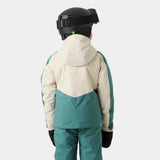 Helly Hansen Girls' Snowbliss Jacket Skijakke Børn - Opal Green