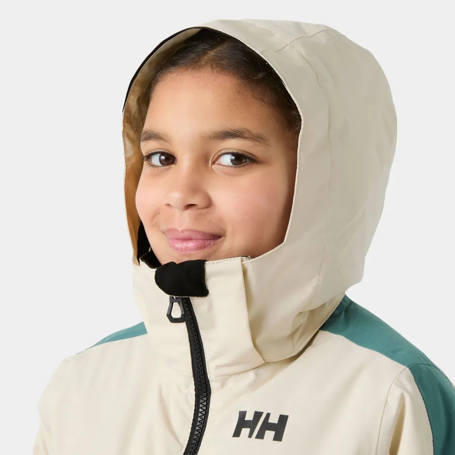 Helly Hansen Girls' Snowbliss Jacket Skijakke Børn - Opal Green