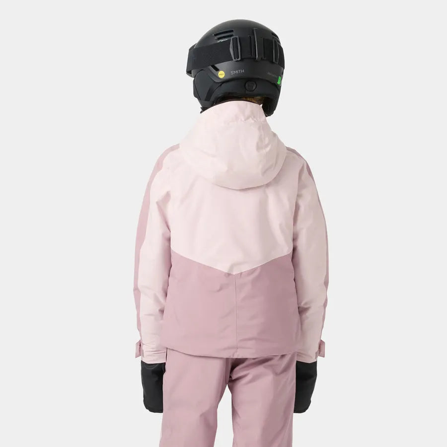 Helly Hansen Girls' Snowbliss Jacket Skijakke Børn - Purple Clay