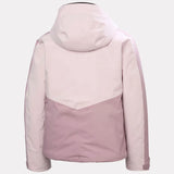 Helly Hansen Girls' Snowbliss Jacket Skijakke Børn - Purple Clay