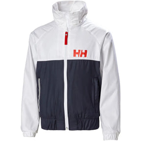 Helly Hansen Juniors' Active Wind Jacket Jakke Børn - Navy - Navy 140 cm 10 år