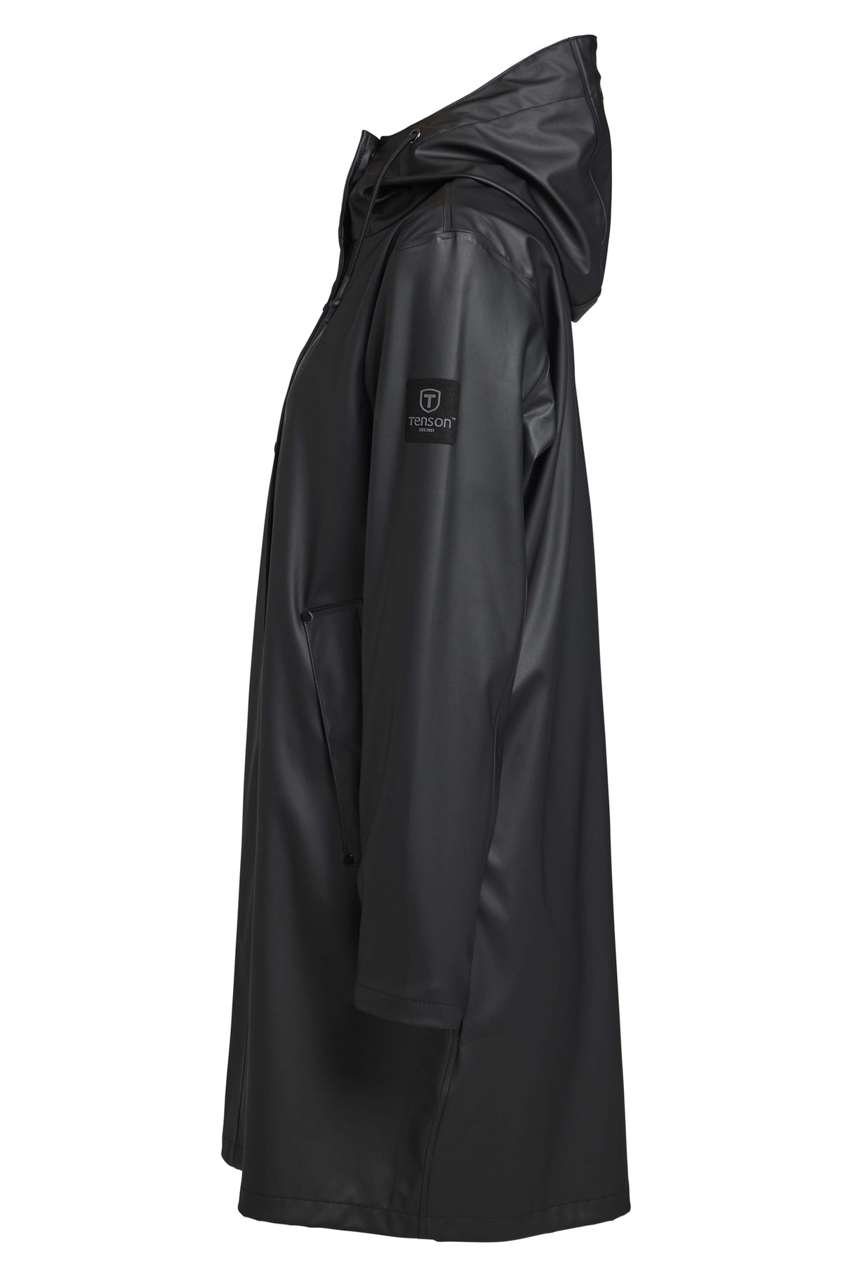 Tenson Apelviken PU Regnjakke Dame - Black -