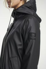 Tenson Apelviken PU Regnjakke Dame - Black -