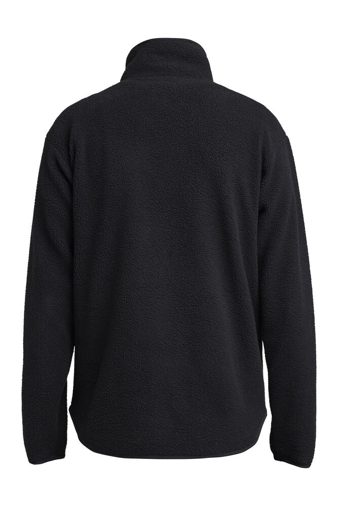 Tenson Yoke Half Zip Fleecejakke Herre - Black -