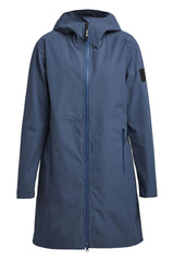 Tenson Misty Parka Women Regnfrakke Dame - Dark Blue -