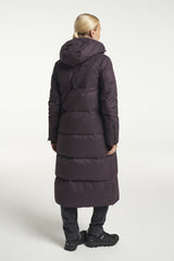 Tenson Shanna Down Coat 2.0 Women Dunfrakke Dame - Aubergine -