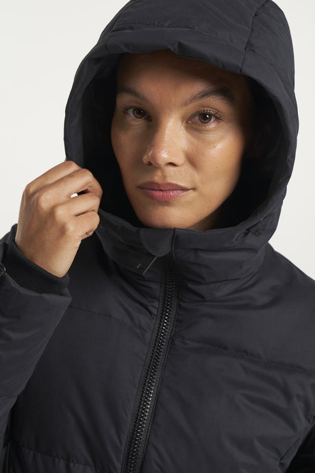 Tenson Shanna Down Coat 2.0 Women Dunfrakke Dame - Black -