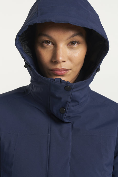 Tenson Eve Jacket Women Frakke Dame - Dark Navy -
