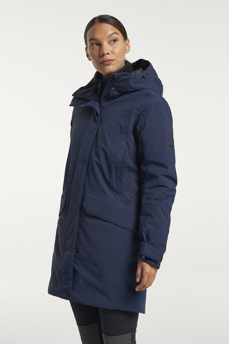 Tenson Eve Jacket Women Frakke Dame - Dark Navy - Dark Navy