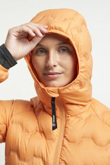 Tenson TXlite Shibui Hood Down Jakke Dame - Apricot -