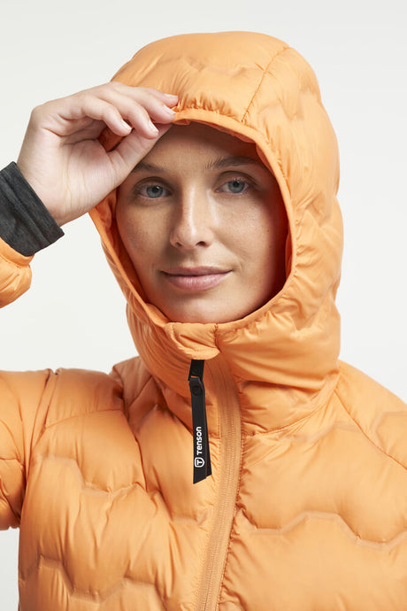 Tenson TXlite Shibui Hood Down Jakke Dame - Apricot -