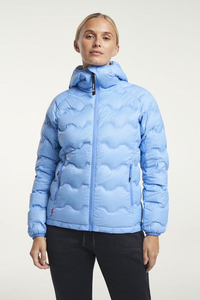 Tenson TXlite Shibui Hood Down Jakke Dame - Light Blue - Light Blue