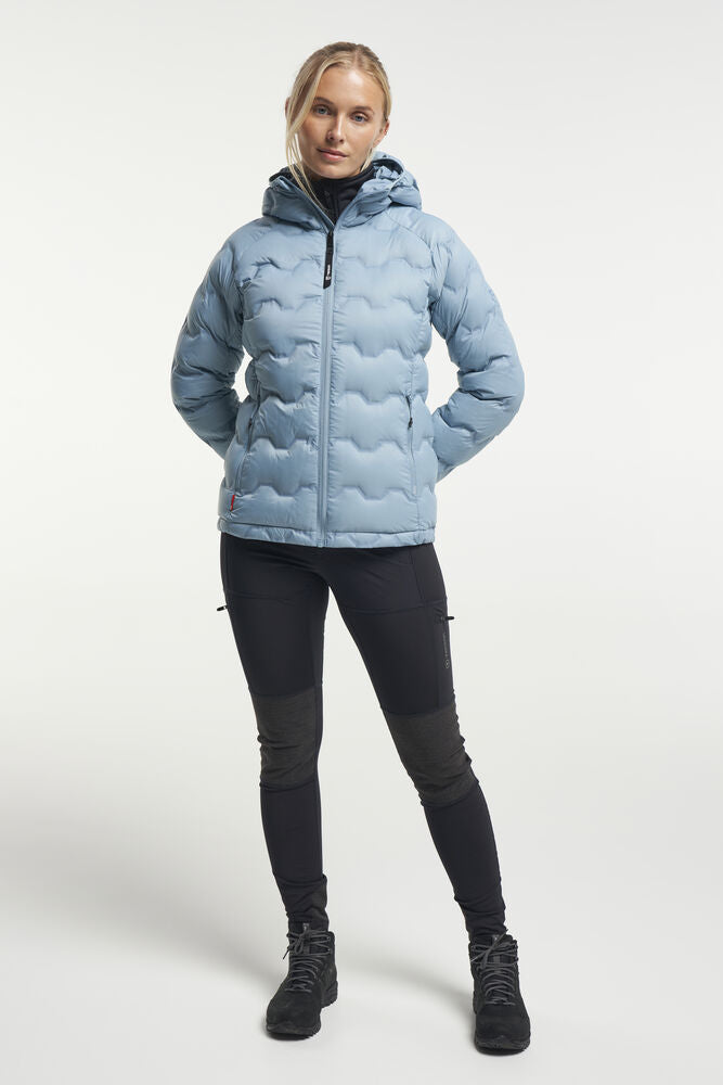 Tenson TXlite Shibui Hood Down Jakke Dame - Blue Grey -