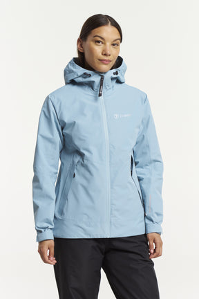 Tenson Winga Rain Jacket Women Regnjakke Dame - Blue Grey - Blue Grey