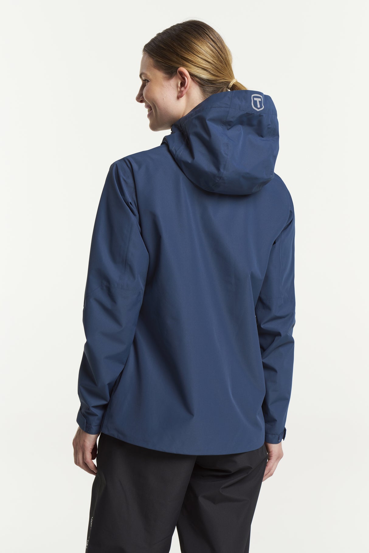 Tenson Winga Rain Jacket Women Regnjakke Dame - Dark Blue -