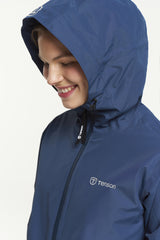 Tenson Winga Rain Jacket Women Regnjakke Dame - Dark Blue -