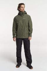 Tenson Winga Regnsæt Herre - Dark Olive / Black - 4XL