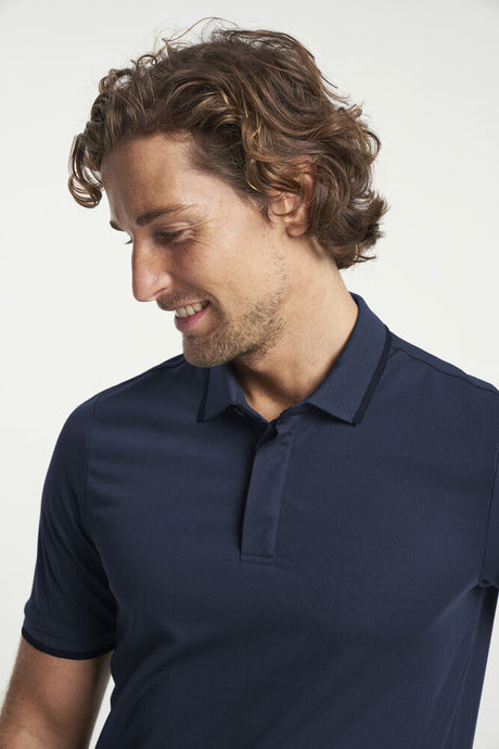 Tenson TXlite Quickdry Polo Herre - Dark Navy -