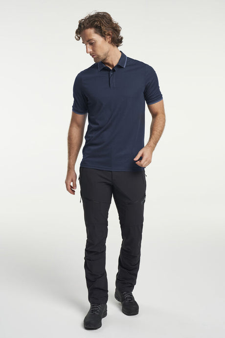 Tenson TXlite Quickdry Polo Herre - Dark Navy -