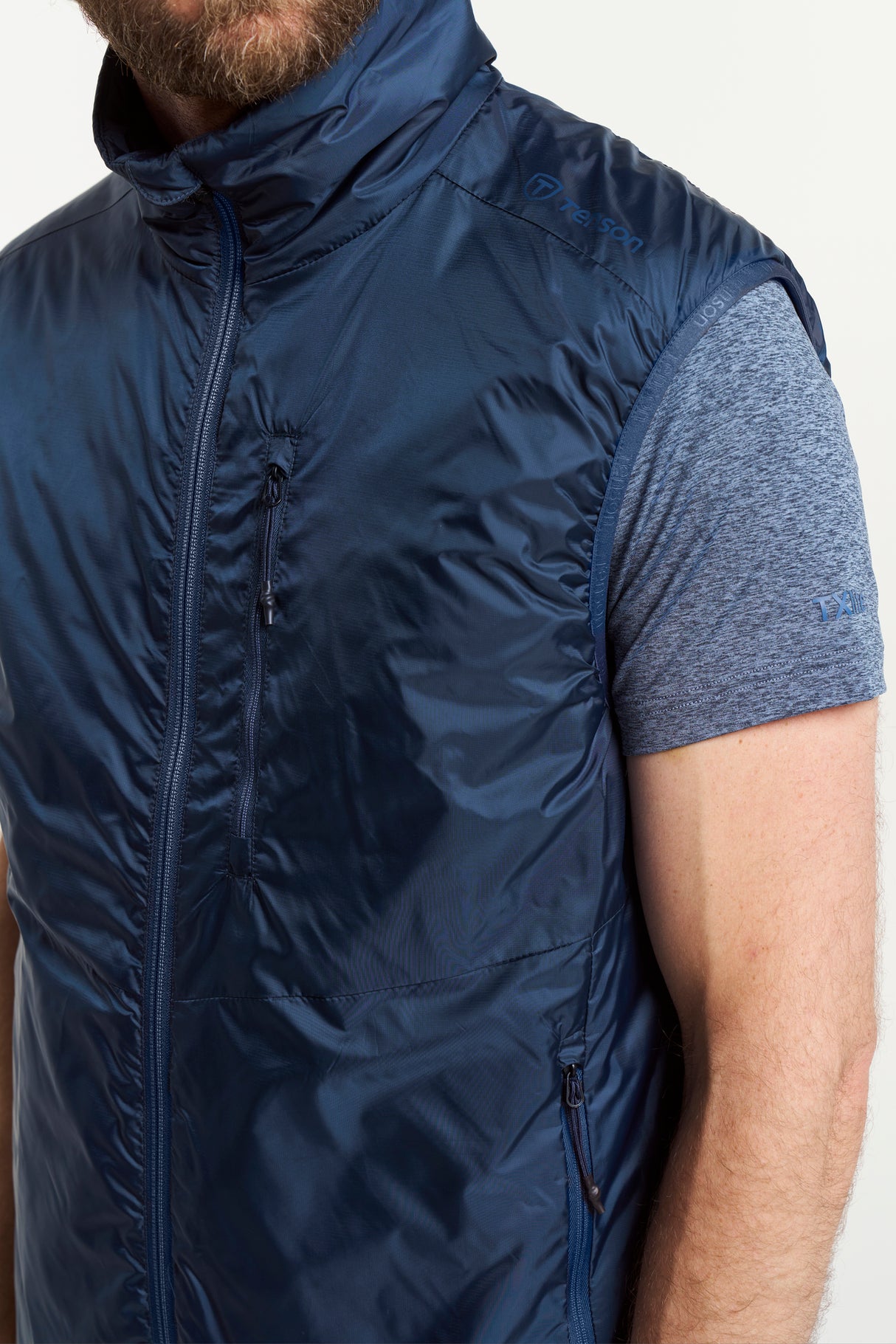 Tenson TXlite Core Puffer Vest Herre - Dark Blue -