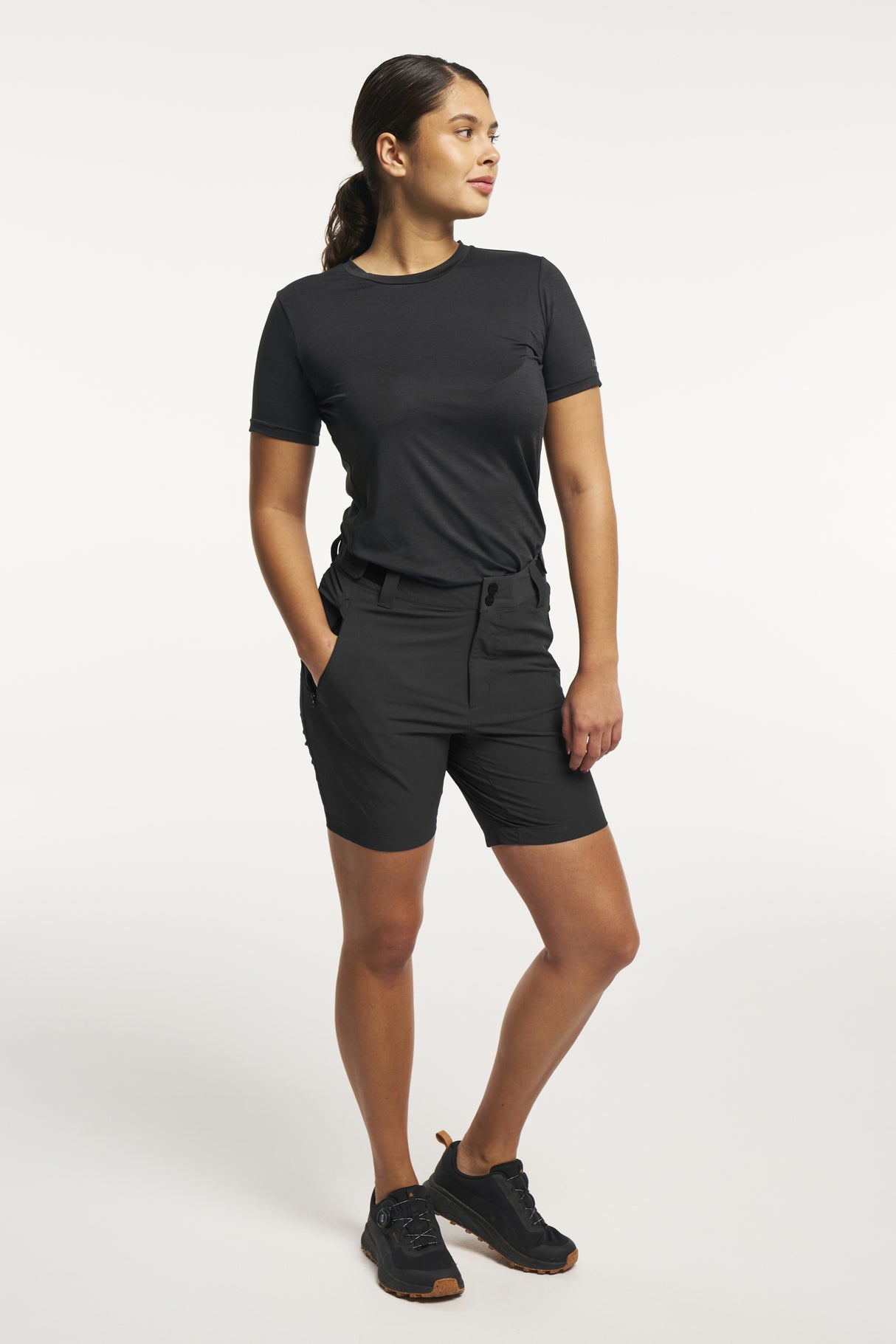 Tenson TXlite Stretch Shorts Dame - Black -