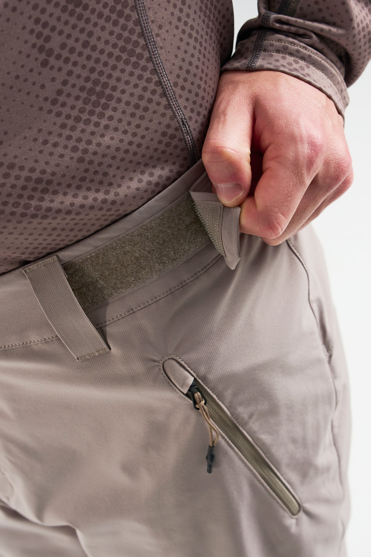 Tenson TXlite Stretch Shorts Men - Taupe