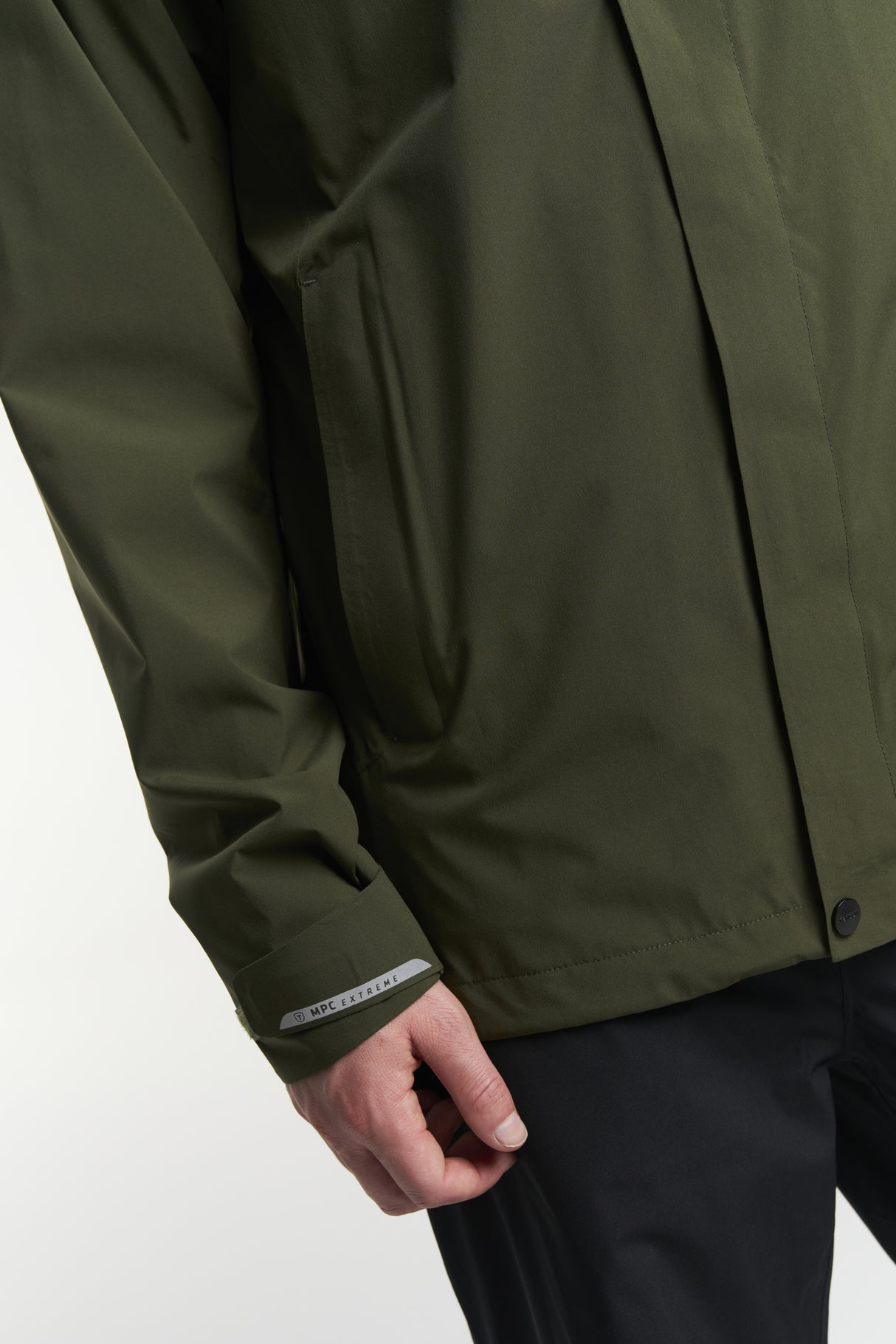 Tenson Biscaya Storm Jakke Herre - Dark Olive -