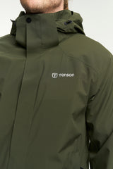 Tenson Biscaya Storm Jakke Herre - Dark Olive -
